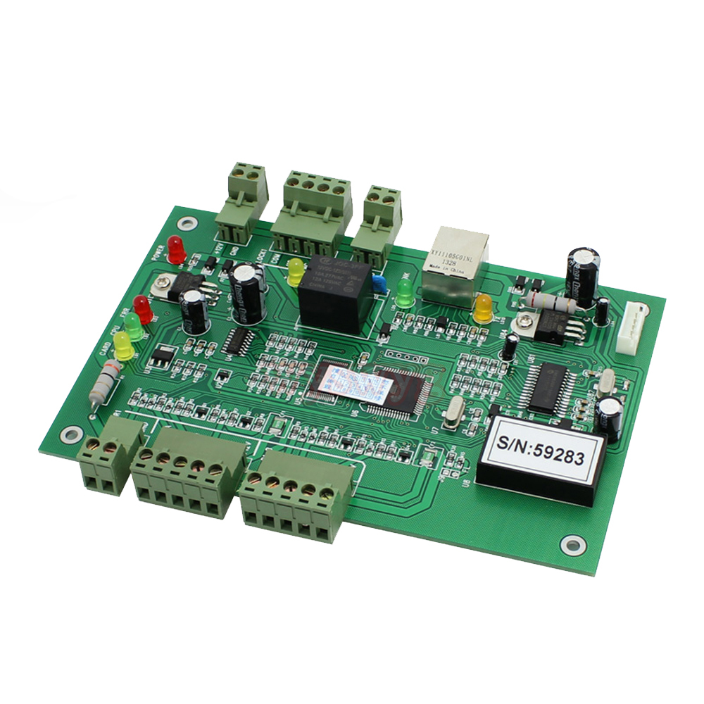 Single door 2 Reader 12V Professional RFID IC Attendance Access Control TCP/IP