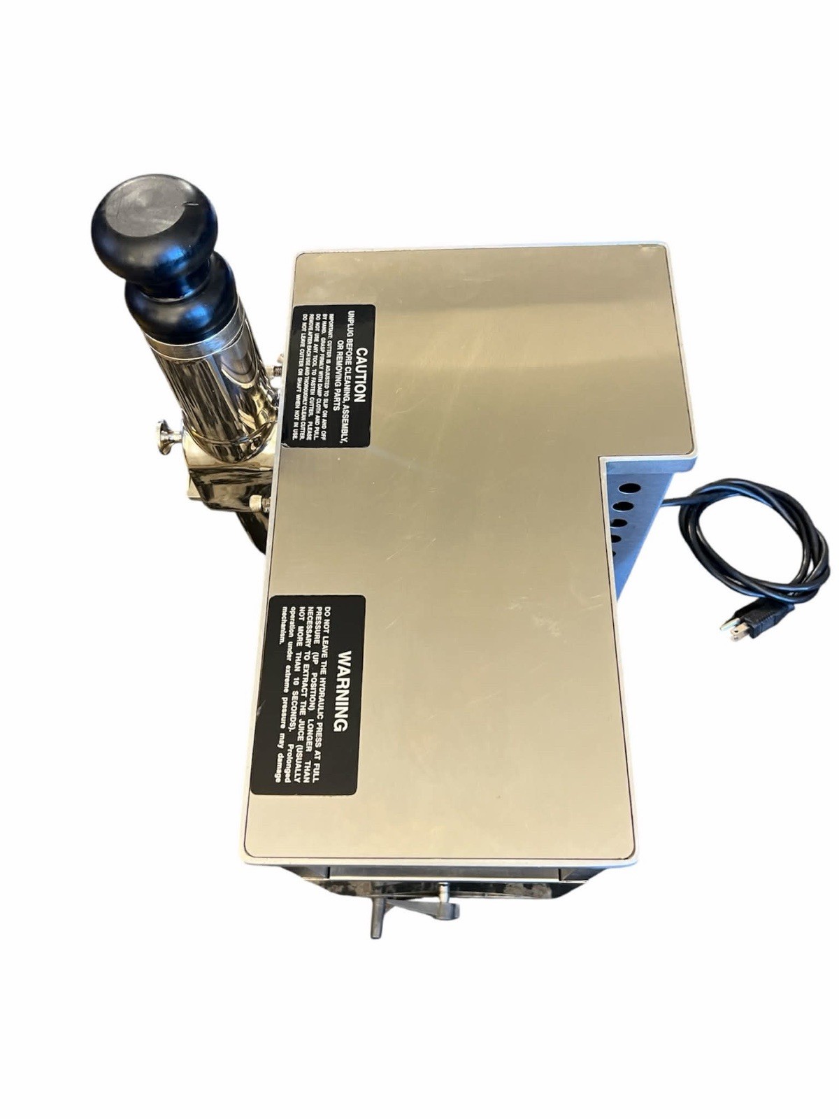 norwalk juicer Model 280 Food Factory & Hydraulic Press Juicer-READ DESCRIPTION