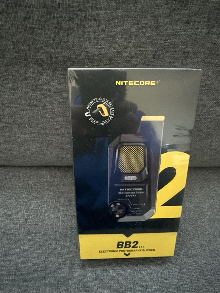 Nitecore BB21 Rechargeable Air Duster for Cameras and Electronics