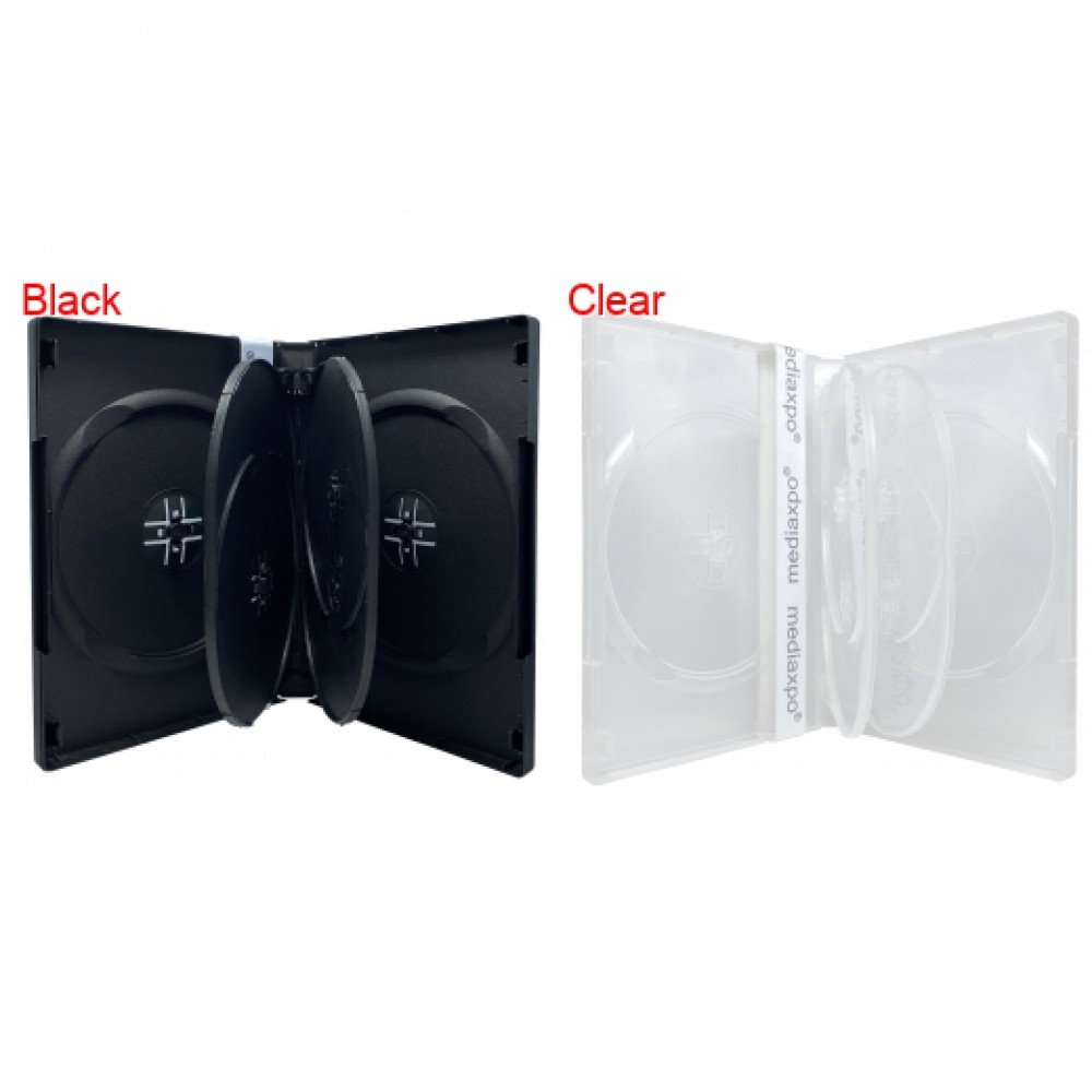 6 Disc DVD Cases 22MM (6 DVD) Lot