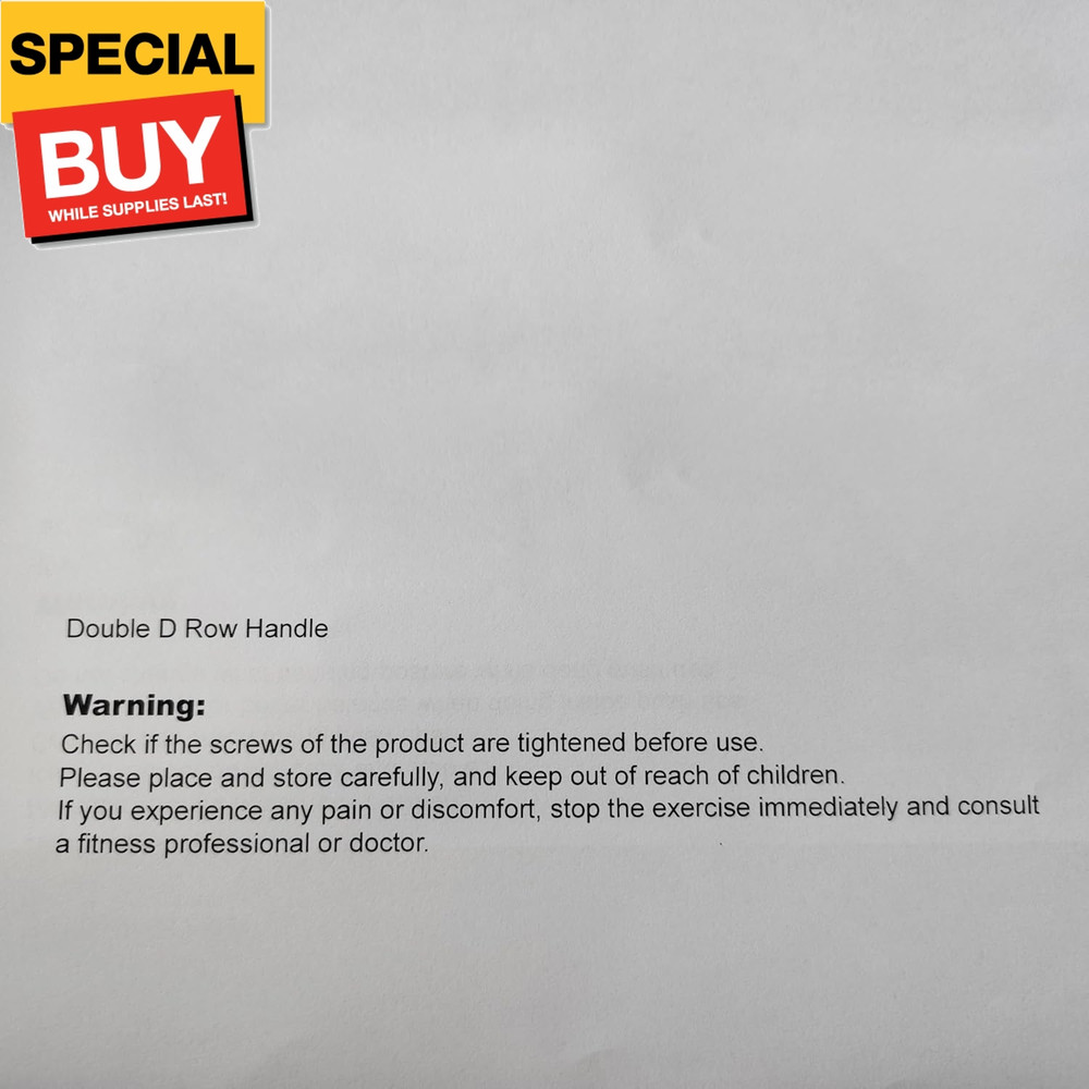 Double D Row Handle,LAT Pull Down Handle,LAT Pulldown Attachments,Close Grip Cab