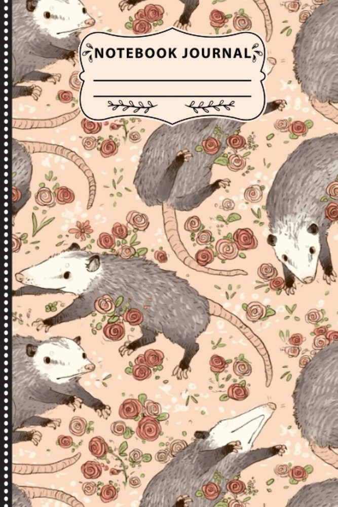 Opossum Journal Notebook: : Blank Lined Opossum No