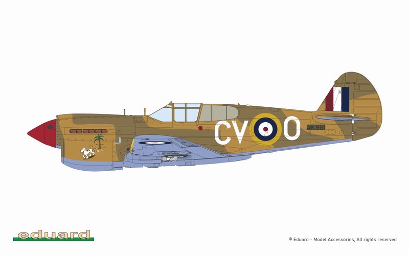 Eduard 1/48 Kittyhawk Dual Combo 11187