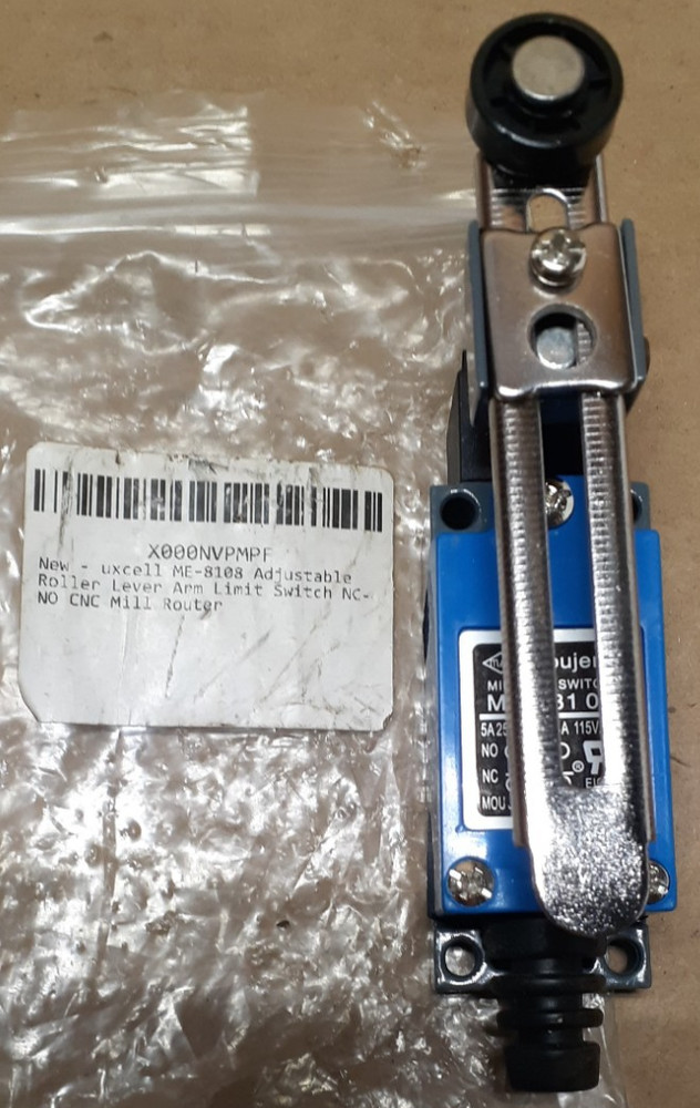ME-8108-M Adjustable Metal Roller Lever Limit Switch Replace TELE XCKD 2149