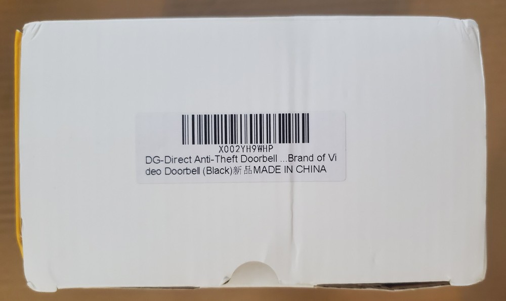 Bracket For Doorbell - Metal Base (Black)