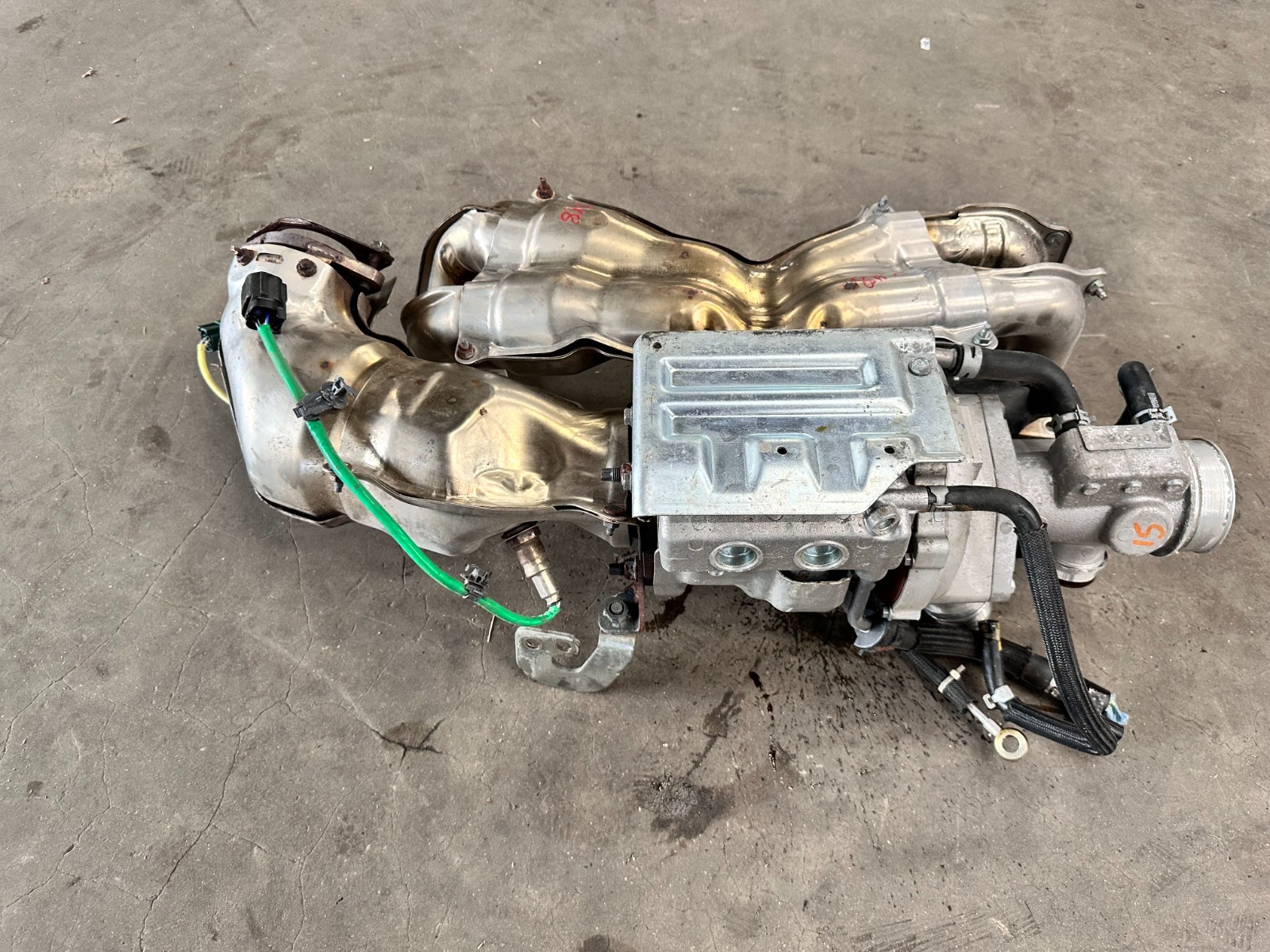 19-25 SUBARU ASCENT TURBOCHARGER EXHAUST MANIFOLD WITH 58K MILES, OEM LOT3648
