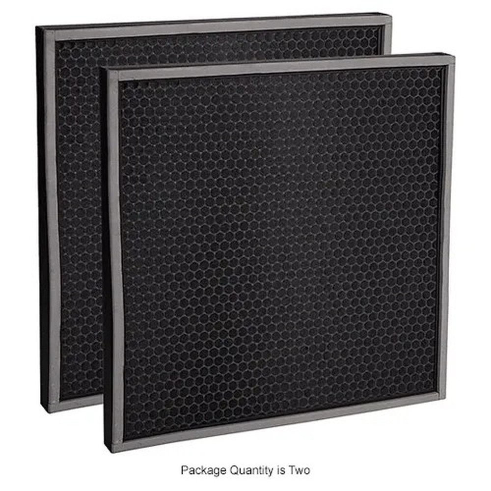 Replacement Activated Carbon Filter For Global Industrial Air Scrubber, 2/Pack