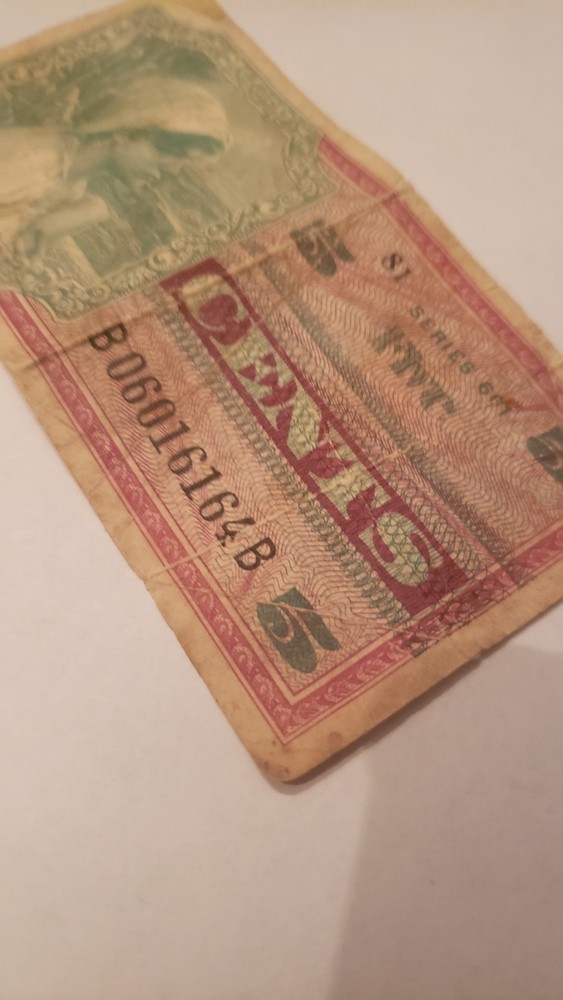 5 Cent Military Payment Certificate