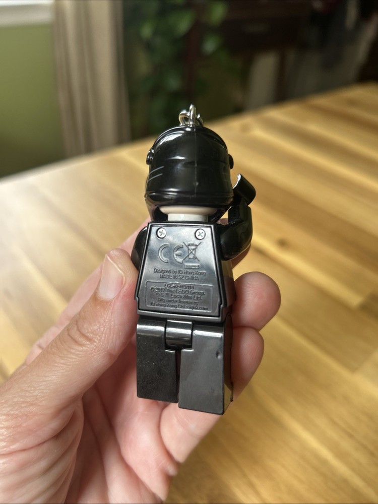 (2) LEGO® LED Key Lights - First Order Pilot, Stormtrooper - WORKS!