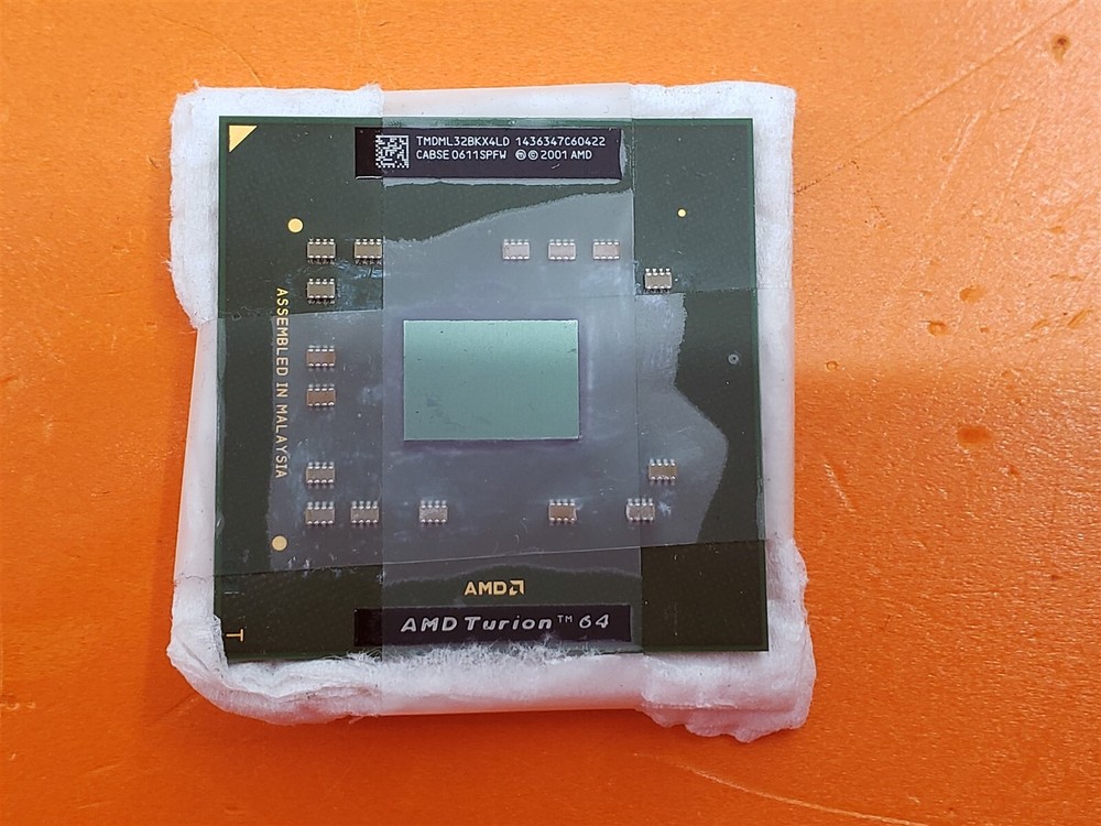 ⭐️⭐️⭐️⭐️⭐️ USED AMD Turion 64 TMDML32BKX4LD CPU Processor