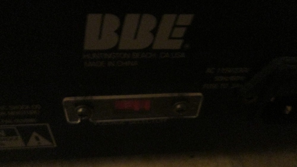 BBE EQA231 Dual-channel, 31 band Equalizer