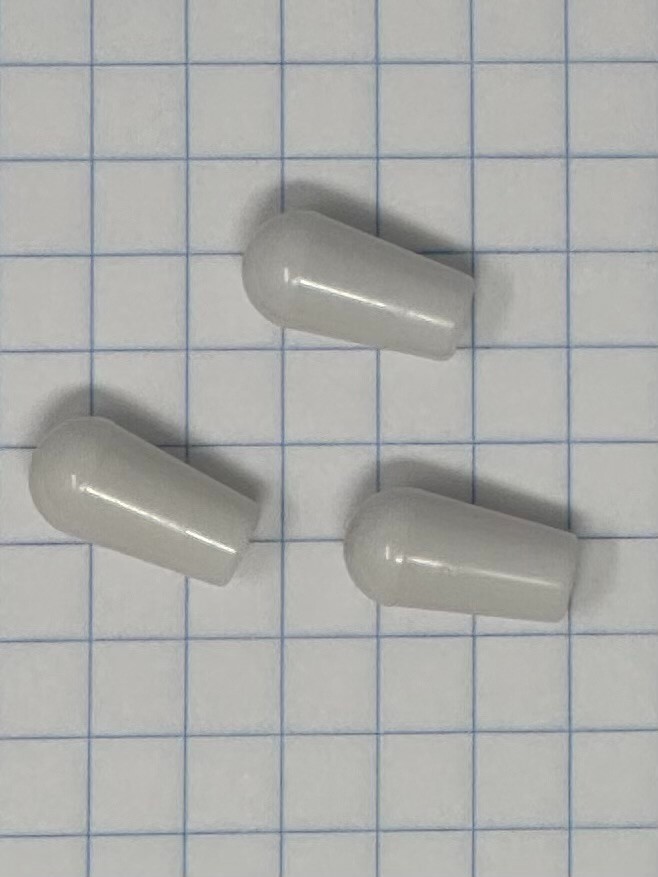Electric Guitar Toggle Switch Tip Caps 3 Pack