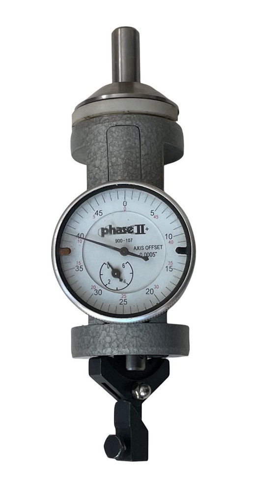 Phase II Centering Indicator Gauge w Wood Box & Interchangeable Tips 900-107