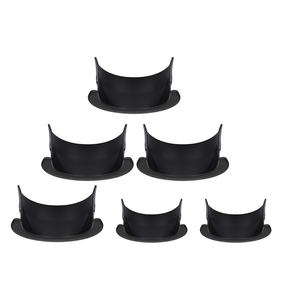 6pcs Pool Table Pocket Liners Plastic Billiard Table Corner Guard Trim