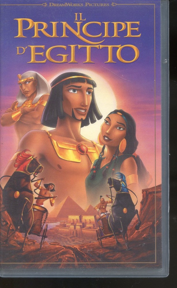 IL PRINCIPE D'EGITTO VHS - DREAMWORKS