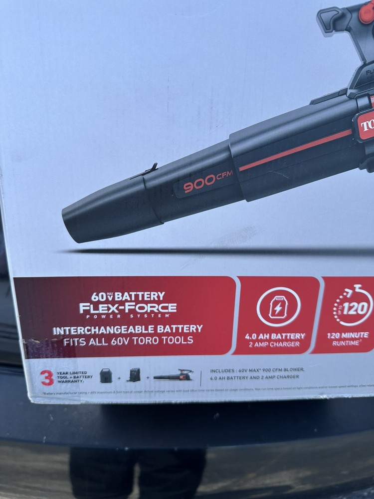 Toro Flex-Force 60 volt Max 605 CFM 157-MPH TOOL ONLY