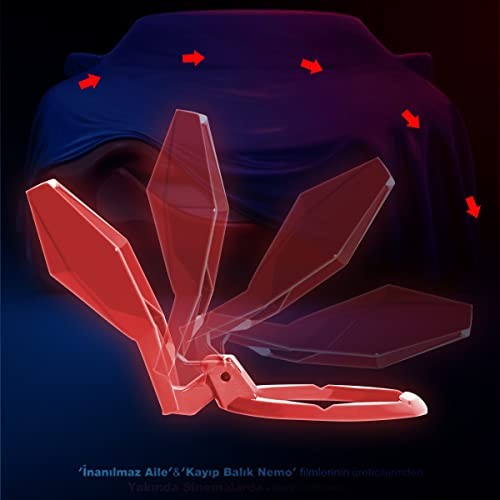 Push to Start Button Cover Universal Car Engine Ignition Start Stop Push Red