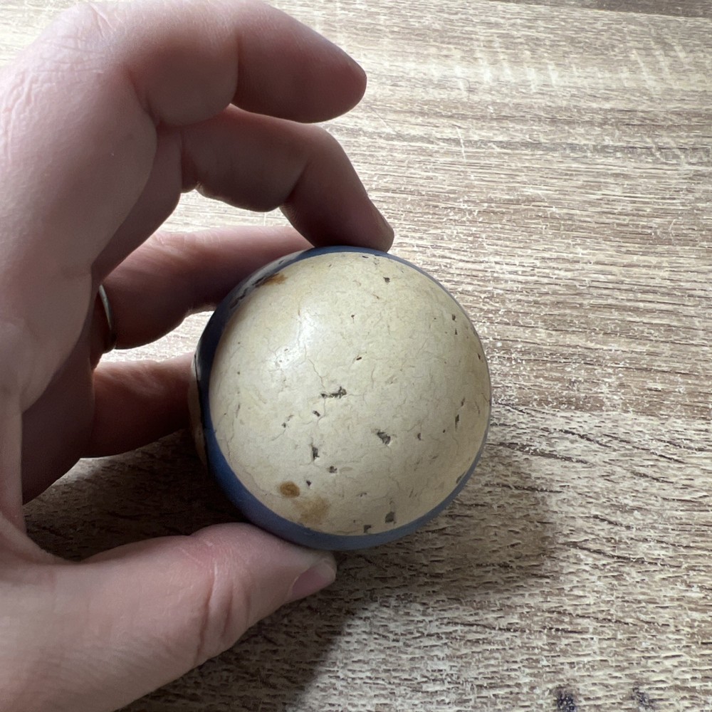 Vintage Clay Billiard Ball- #10