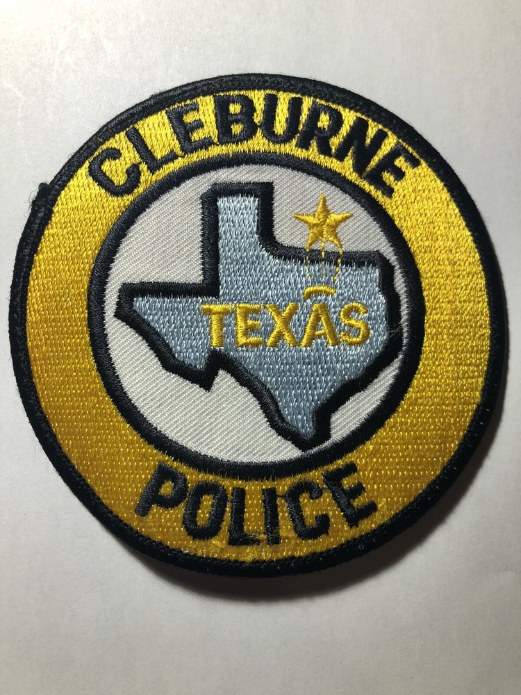 Cleburne Texas Police Patch