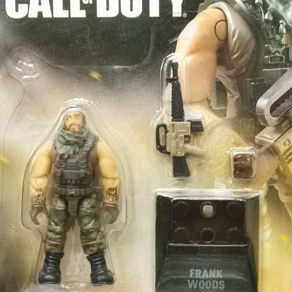MEGA Construx COD FRANK WOODS JOHN 'SOAP' MCTAVISH General Shepherd 3 Figures
