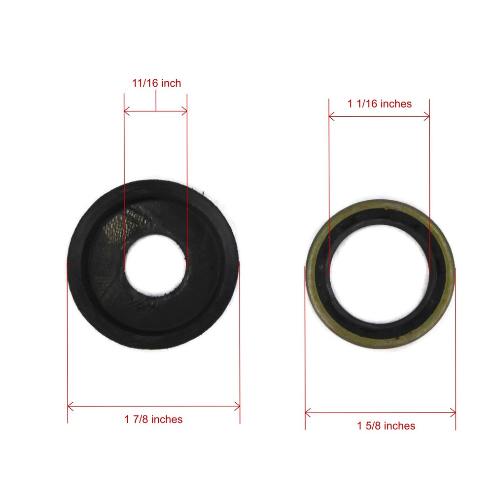 Snowplow Complete Hydraulic Pump Master Seal Kit, 1306150 for Meyer E-57, E57