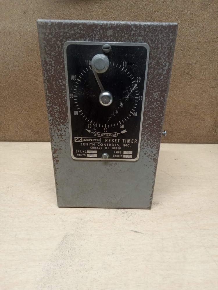 Zenith Reset Timer 120Sec Range AZC 120V 10A