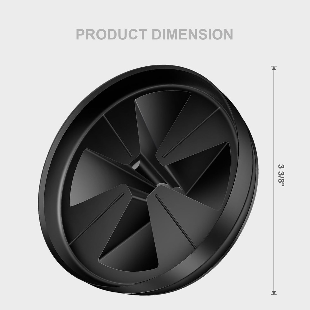 Sink Baffle 3 3/8" QCB-AM Replacement for InSinkErator Evolution Series, Garb...