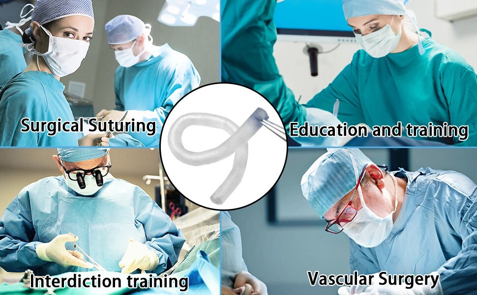 2PCS Human Vascular Models, Vascular Surgery Suturing Blocking Medical Training*