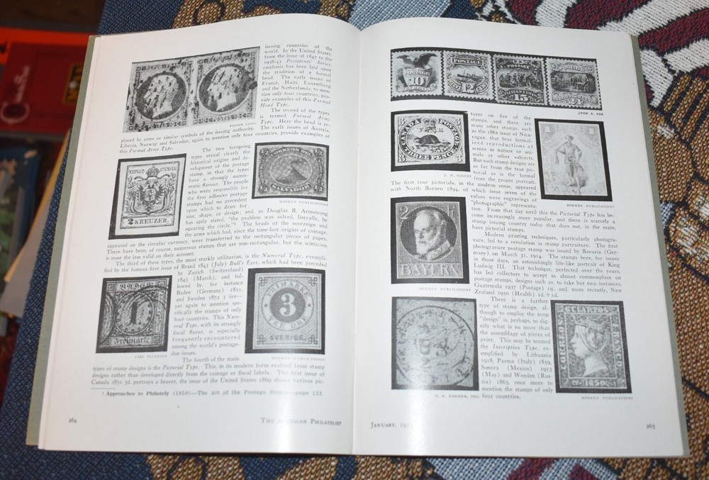 THE AMERICAN PHILATELIST 2x Issues 1954 & 1955