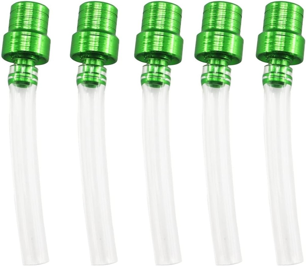 CNC Gas Tank Vent Cap 5 Pack Green