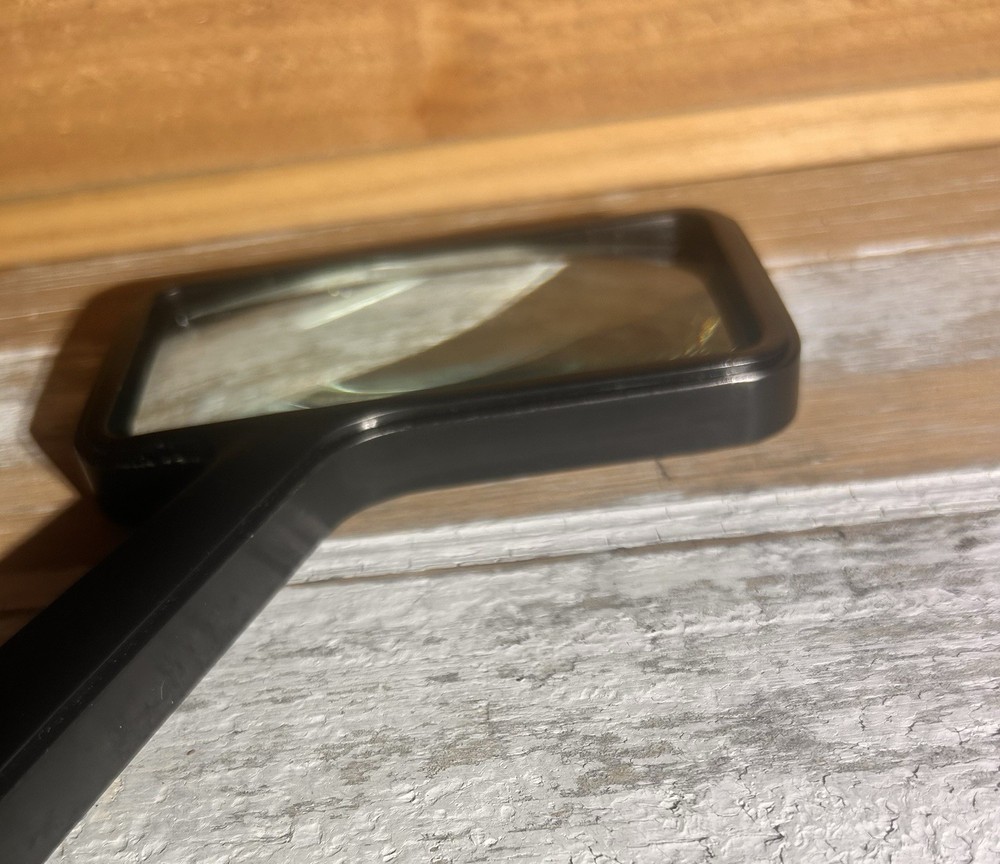 Optical Collectible Mid Century Swift Inlaid Rectangular Reader MagnifyingGlass