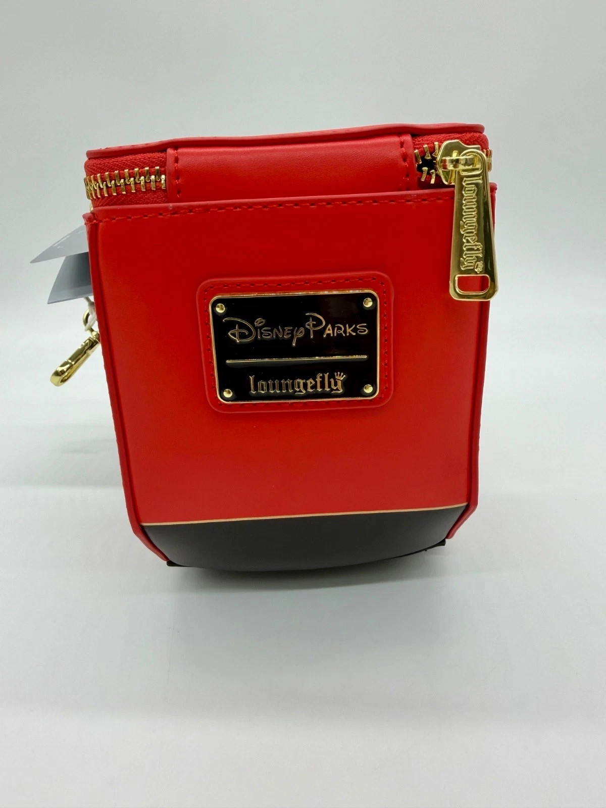 2026 Disney Parks Loungefly Railroad Train Mickey Minnie Mouse Crossbody Bag New