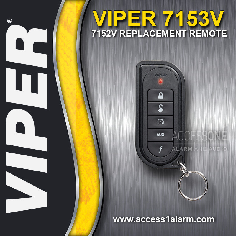 Viper 7152V 1-Way 5-Button Replacement Remote Control Transmitter For 4202V