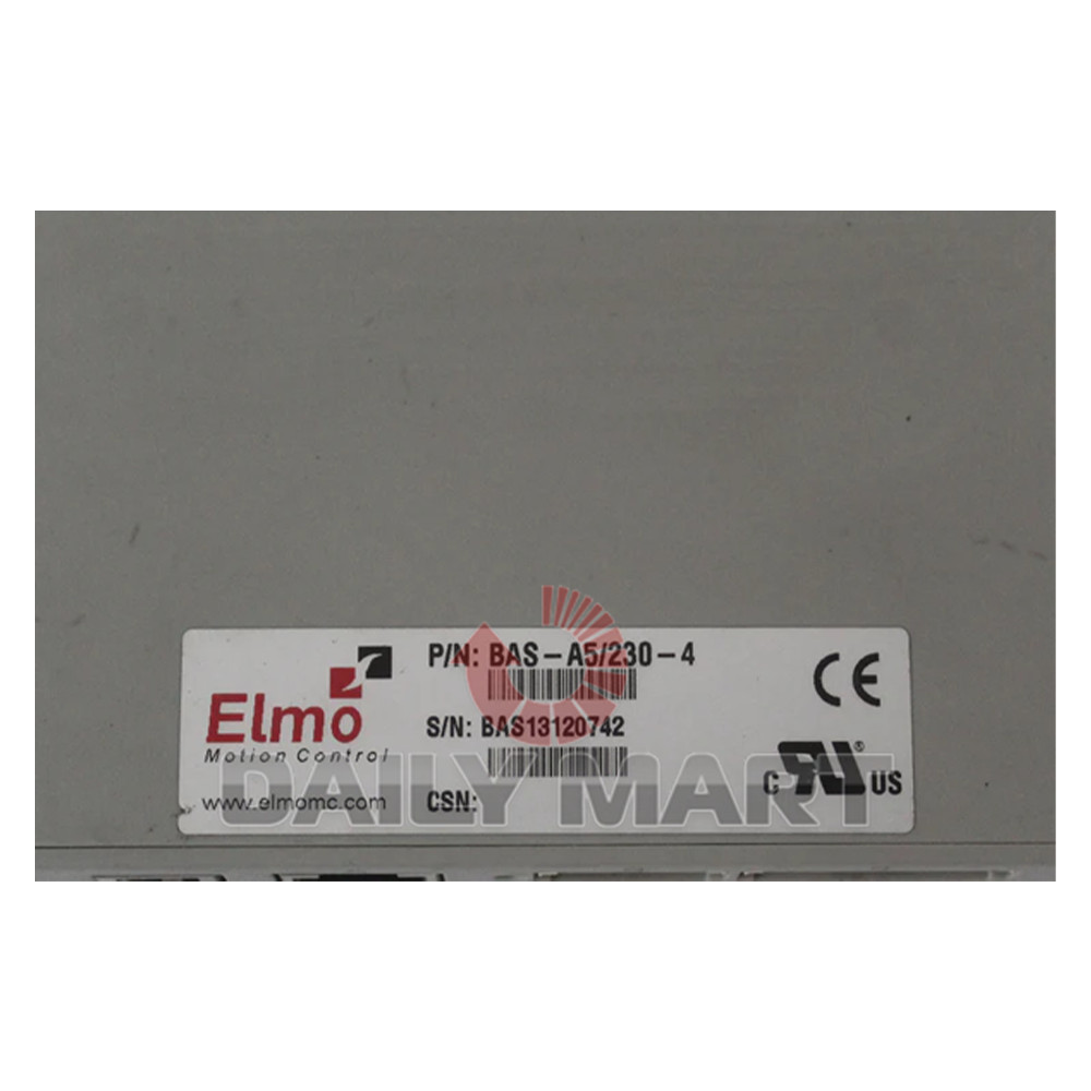 Used & Tested ELMO BAS-A5/230-4 Servo Drive