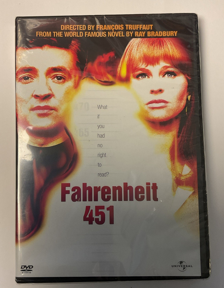 Fahrenheit 451 (DVD, 1966)  NEW
