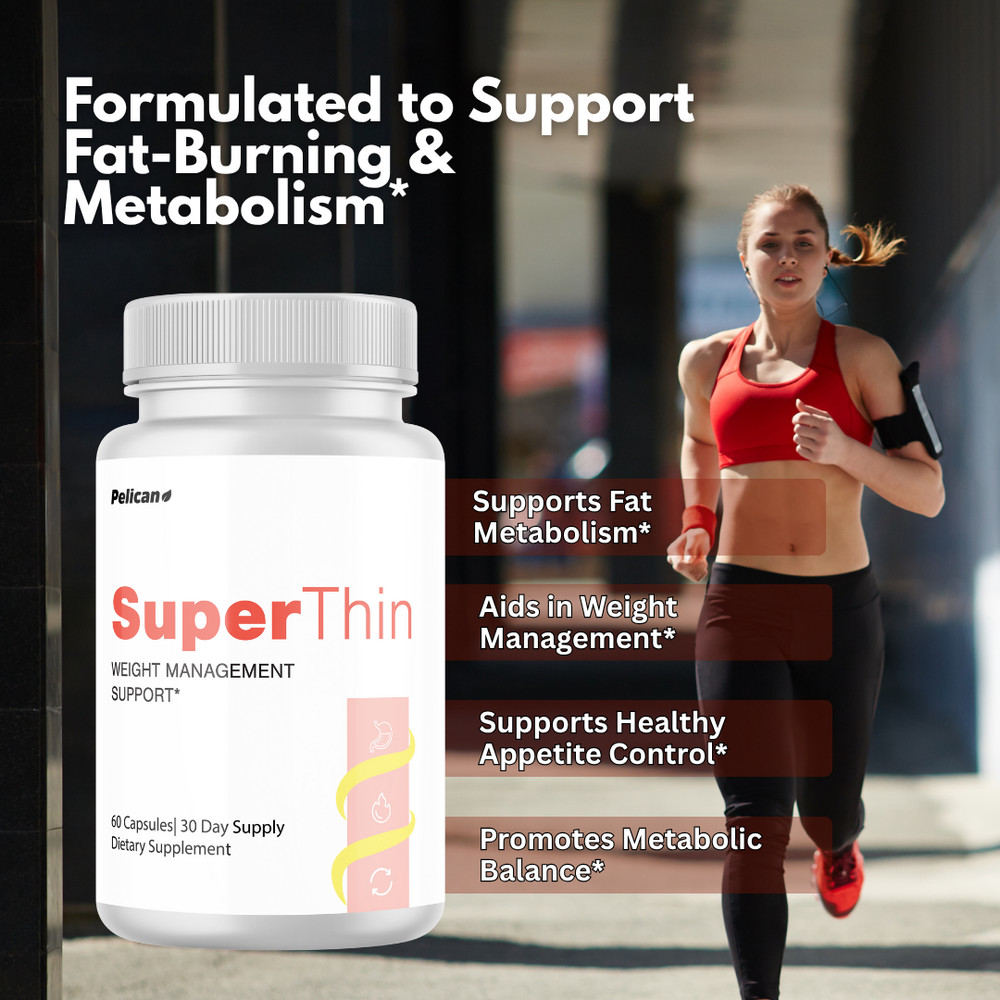 SuperThin- Keto & Weight Support- 2 Bottles- 120 Capsules