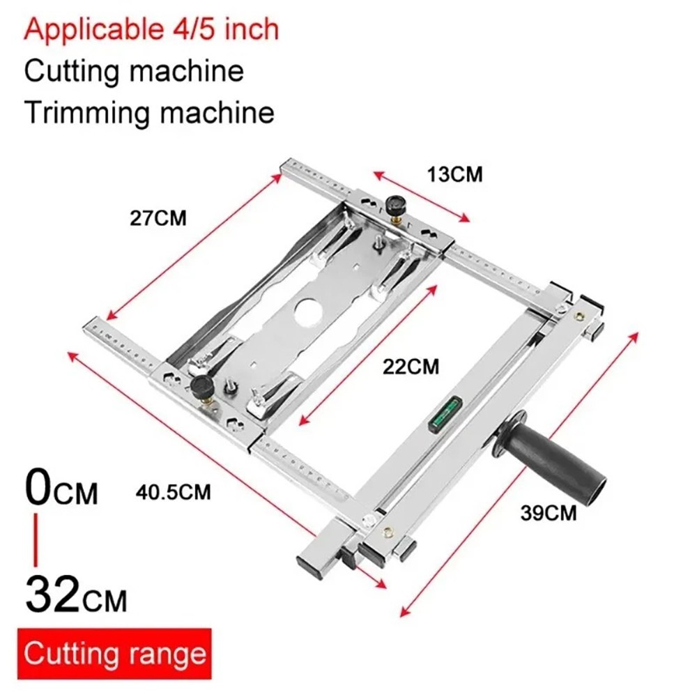 Adjustable Electric Circular Saw Machine Edge Guide Positioning Cutting Board US