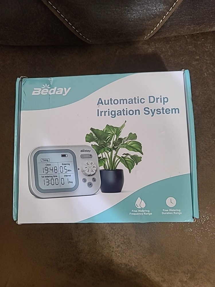 BEDAY AUTOMATIC DRIP IRRIGATION SYSTEM BSV-IC206/S NEW