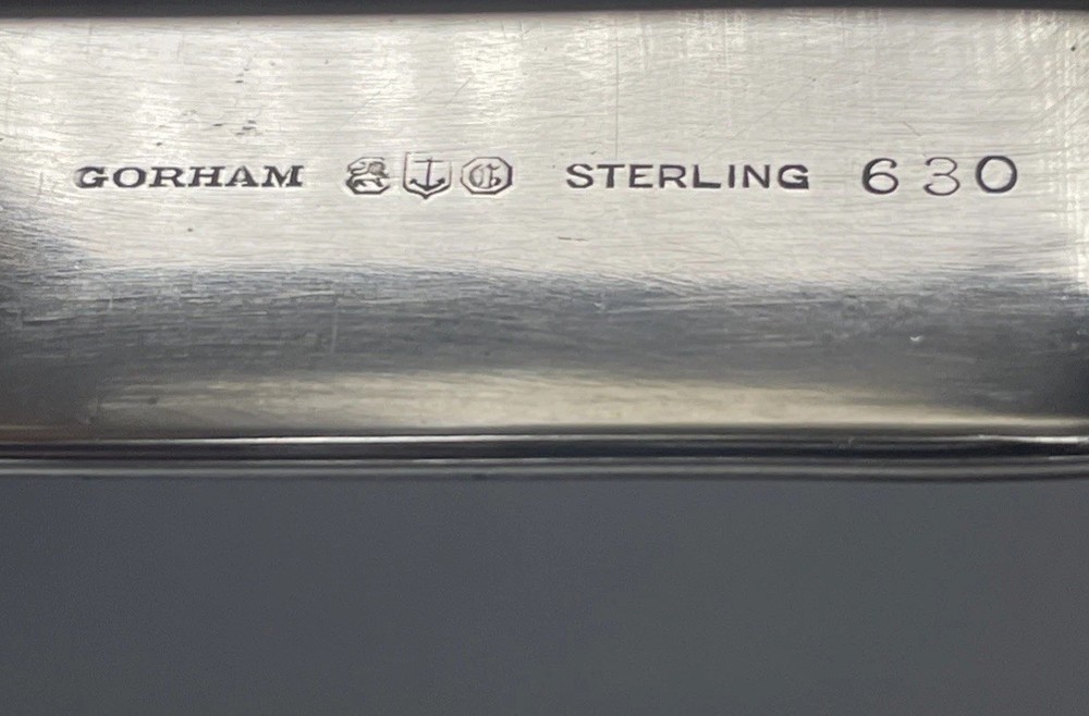 Gorham Sterling Silver Napkin Ring Name Engraved “Chuck” # 630