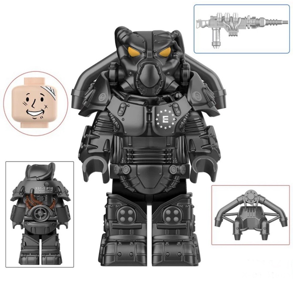 X-01 Power Armor Minifigures