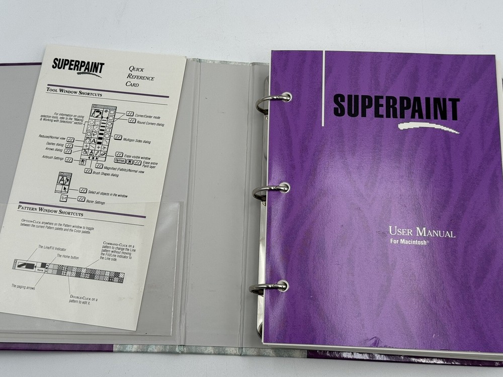 SuperPaint Silicon Beach Software Apple Macintosh Vintage