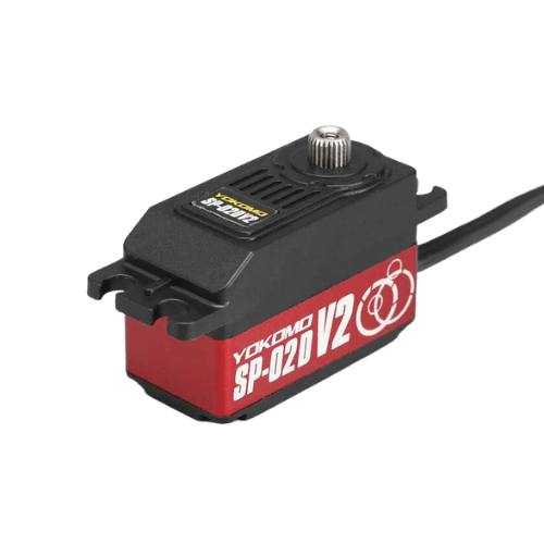 Yokomo SP-02D V2 Programable Digital Low Profile RWD Drift Servo (Red)