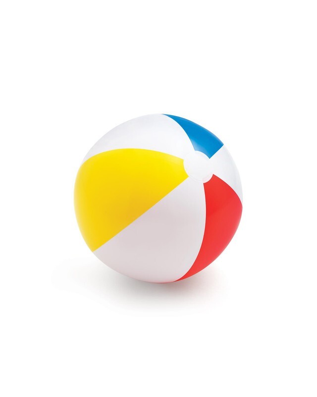 Intex 59020EP Glossy Panel Beach Ball, 20" Inflatable Pool Toy