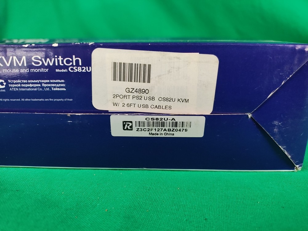 ATEN CS82U 2-Port PS/2-USB KVM Switch