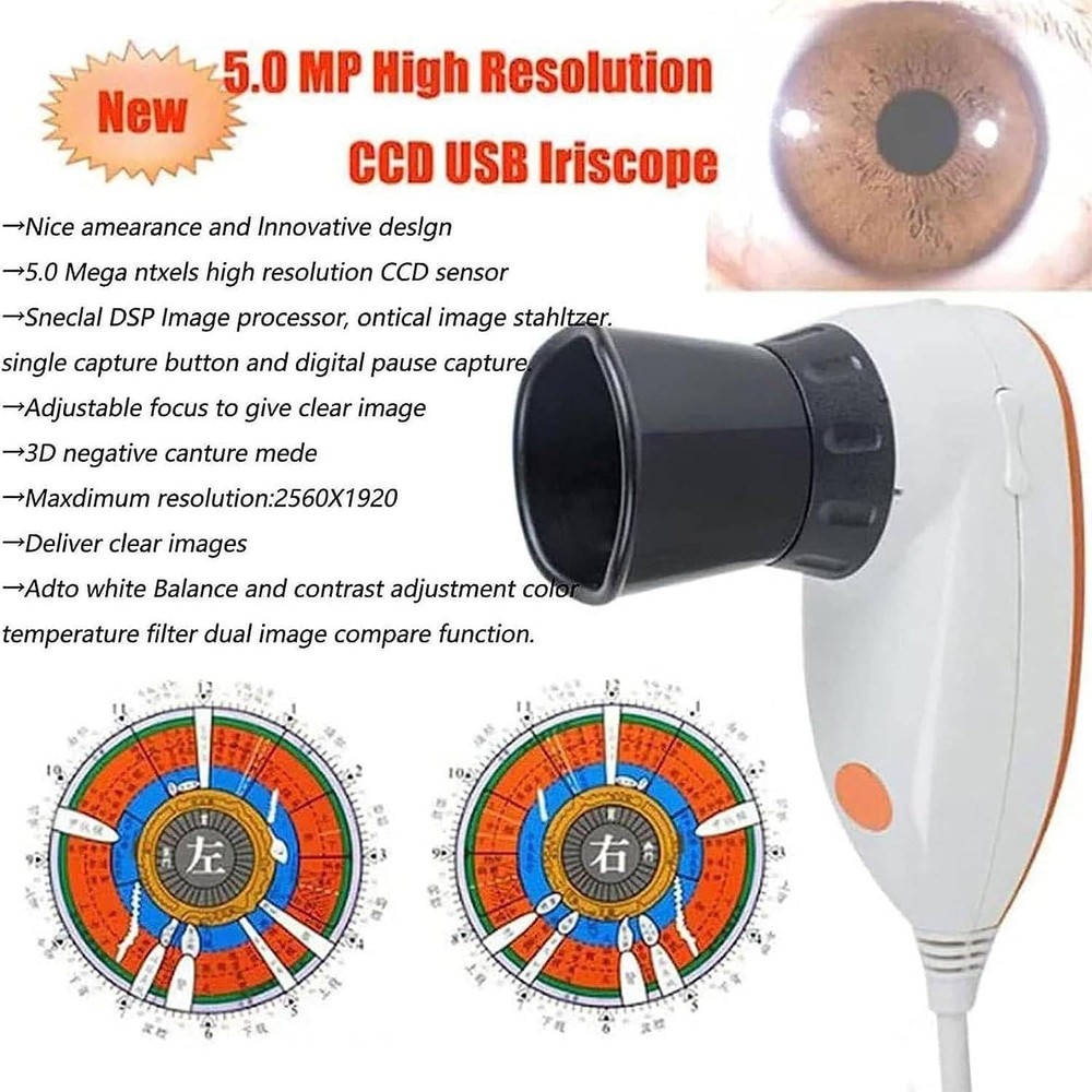 Iris Analyzer Iridology Camera Iridology Analysis Camera with English Software