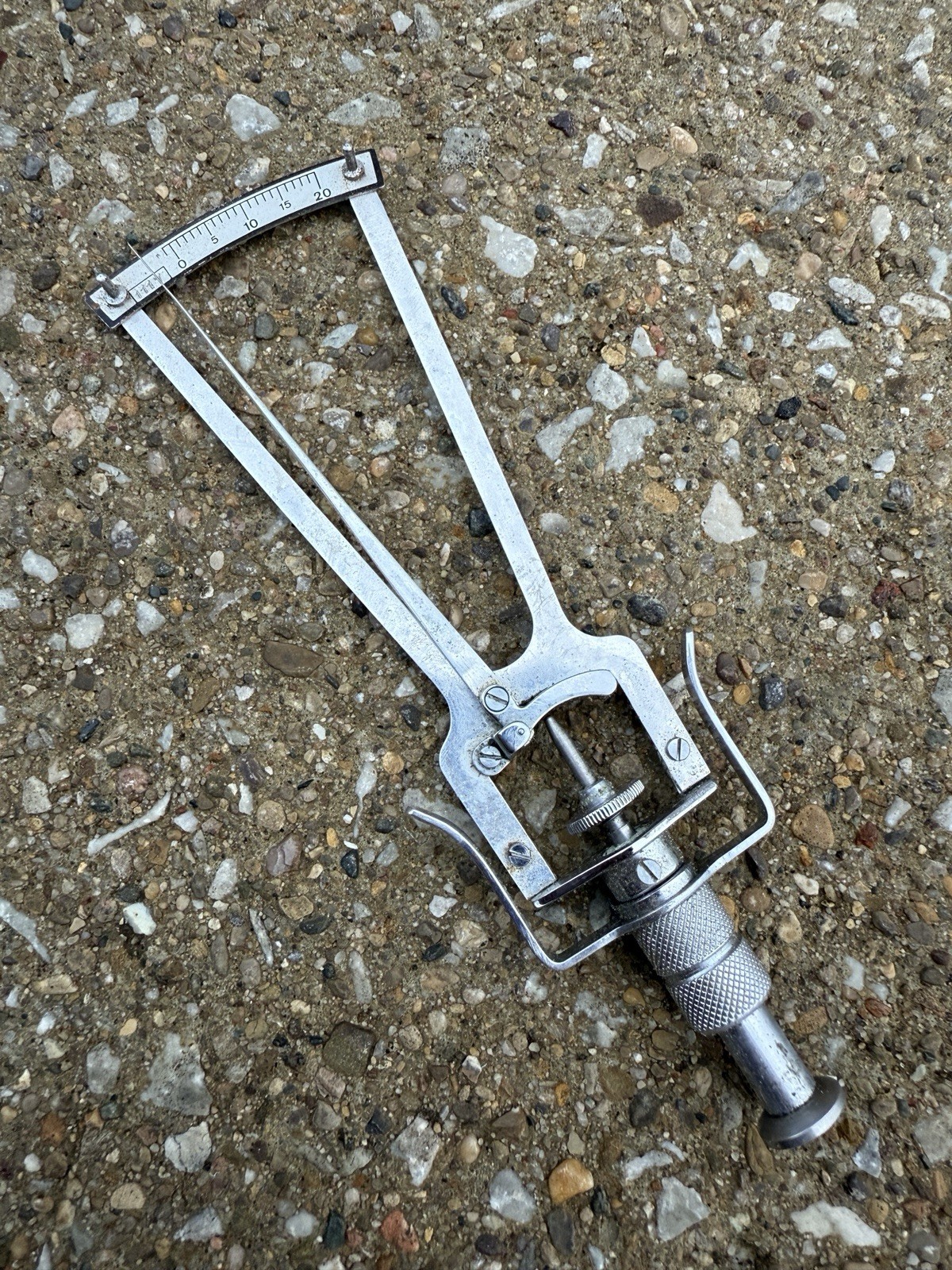 Vintage Riester Schiotz Tonometer for Optometry, in Case