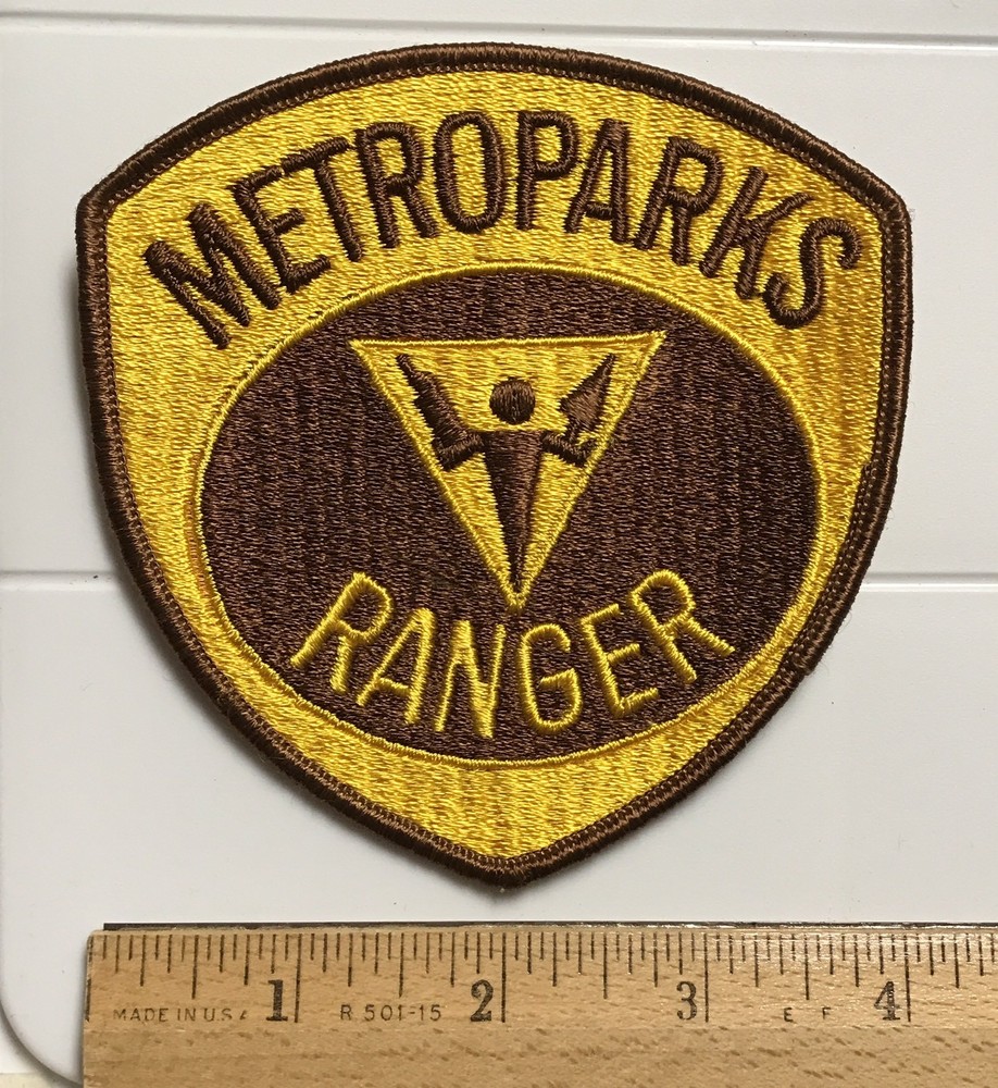 Michigan Metroparks Ranger MI State Embroidered Badge Patch