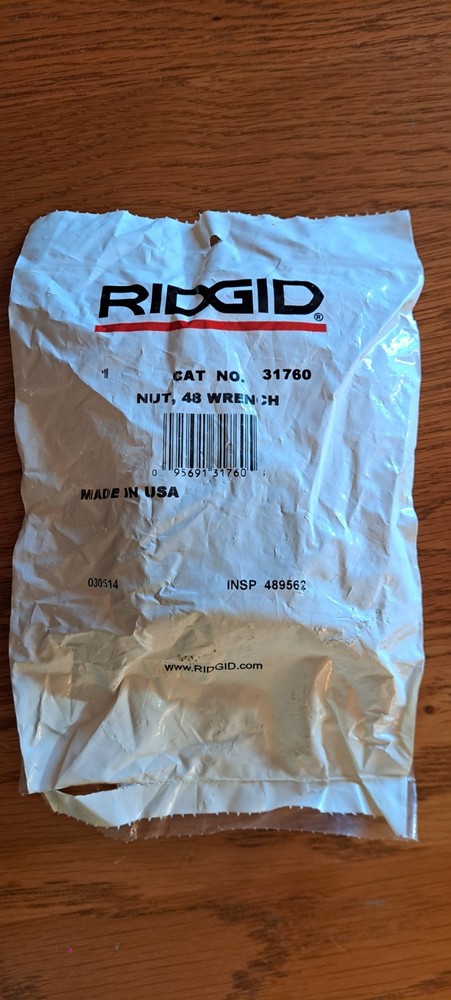 RIDGID 31760 48 Wrench Nut