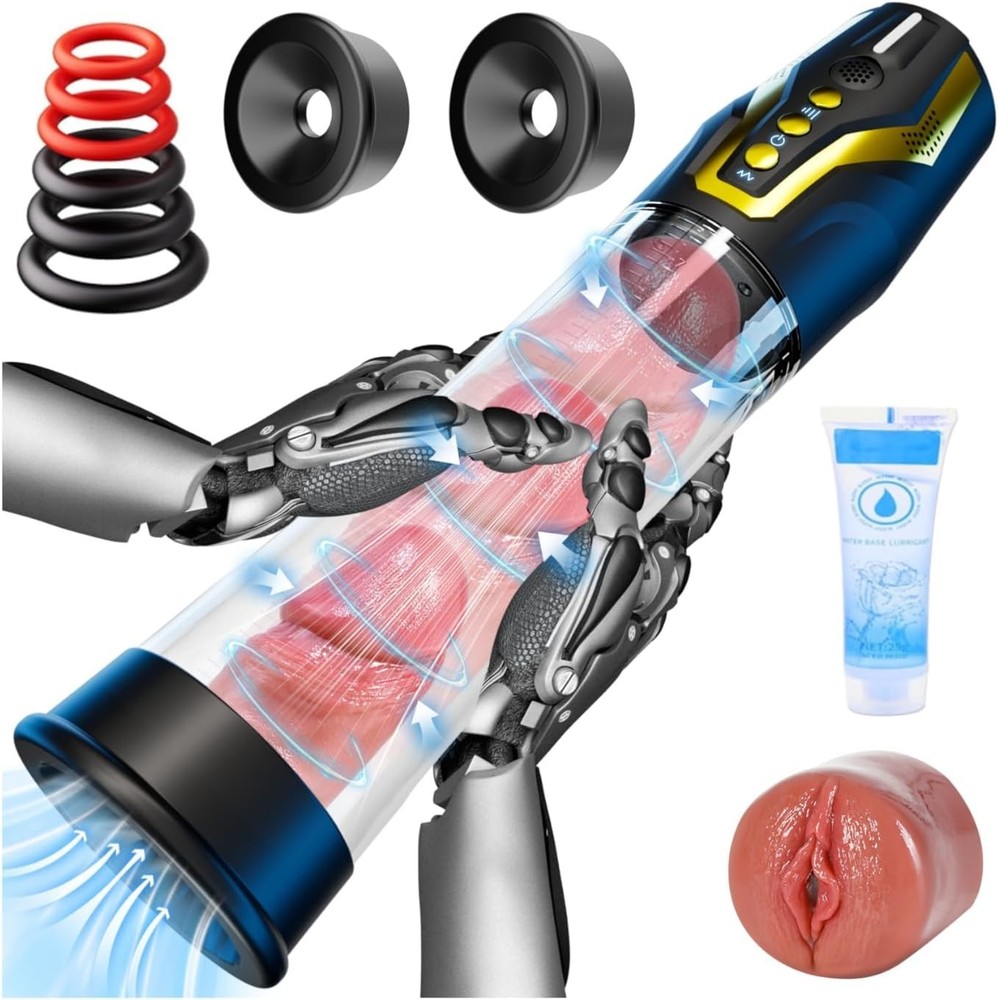 Smart Voice Activated Penis Pump with Powerful Suction and Training Features