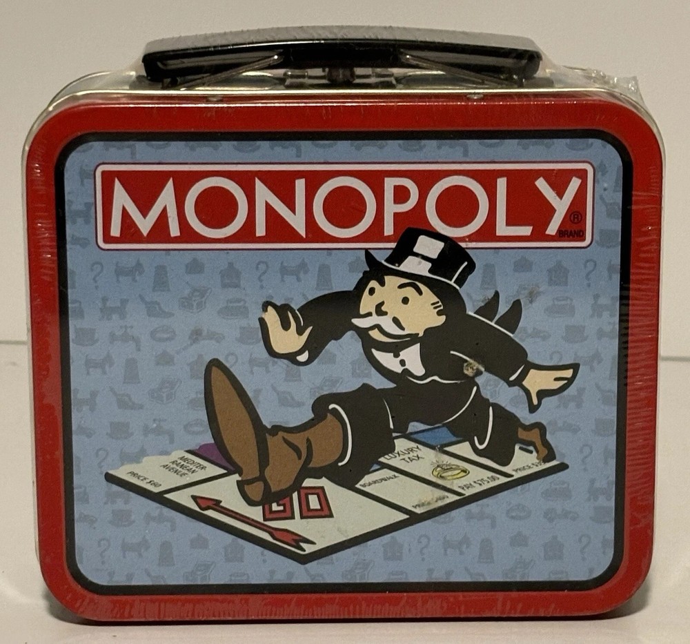 MONOPOLY MINI LUNCH BOX CANDY TIN STILL SEALED LIMITED EDITION